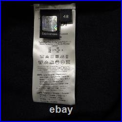 Fendi Bug Eye Long Sleeve Fine Virgin Wool Knit Sweater Mens Medium Black 2019