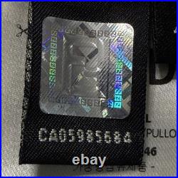 Fendi Bug Eye Long Sleeve Fine Virgin Wool Knit Sweater Mens Medium Black 2019