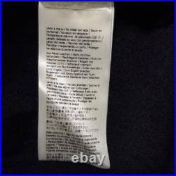 Fendi Bug Eye Long Sleeve Fine Virgin Wool Knit Sweater Mens Medium Black 2019