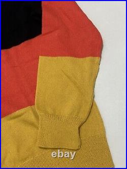 Fendi Mens Wool Jumper/sweater Size Medium Slim Fit, Multicoloured