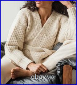 First Rite Anthropologie Sweater Wrap Coat Cardigan