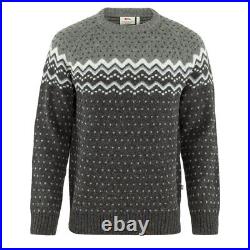 Fjallraven Ovik Knit Sweater Dark Grey / Grey