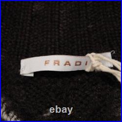 Fradi NWT Pullover Mock Neck Sweater Size Medium in Brown Dye 100% Wool