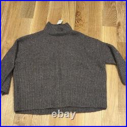 Free People oversized chunky cowl neck Sweater medium