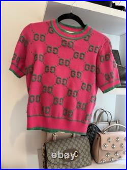 GG Short Sleeve Sweater M NWOT