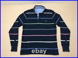 Gant Mens Sweater Jumper Size Medium Large Colorful Horizontal Stripes