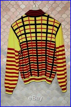 Gianni Versace True Vintage Wool T-Neck Sweater, Never Worn, Mint, It 50, US M