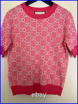 Gucci Sweater GG cotton top size M