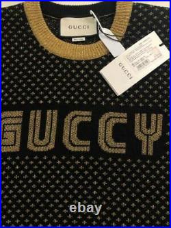 Gucci sweater brown sweatshirt new size M wool