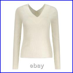 Guess Jeans White Viscose Sweater