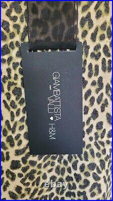 H&M x Giambattista Valli Medium Leopard Cashmere Blend Sweater Jumper HM