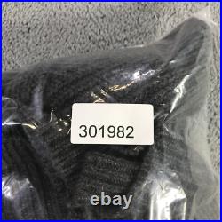 Hanley Mellon Sweater Womens Medium Cashmere Pullover Gray RIbbed Casual