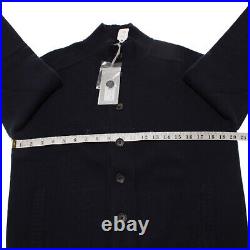 Heritage NWT Cardigan Sweater Size 50 M US In Solid Blue Wool Blend