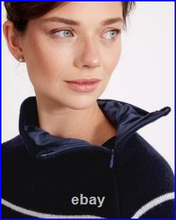 Holebrook Martina WP Windproof Wool Sweater Navy/Off White