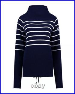 Holebrook Martina WP Windproof Wool Sweater Navy/Off White