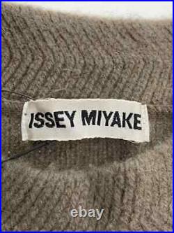 ISSEY MIYAKE Sweater wool gray M Used