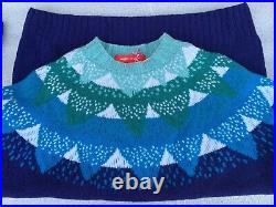 Icelandic sweater jumper lambswool size medium brand new with tags blue colour