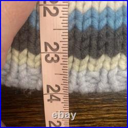 Iconic GAP Holiday 2001 Vintage Rainbow Striped Turtleneck Sweater M