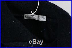 Inis Meain Donegal Cashmere Sweater M Medium Blue NWT $550