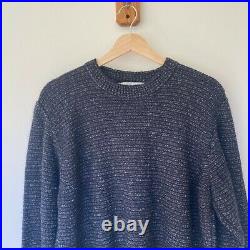 Inis Meain Ireland Sweater Alpaca Wool Pullover Sz Medium