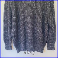 Inis Meain Ireland Sweater Alpaca Wool Pullover Sz Medium