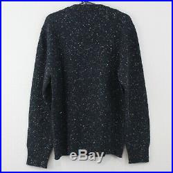 Inis Meain x Club Monaco Mens Medium Gansey Wool Sweater NWT MSRP $450 R727
