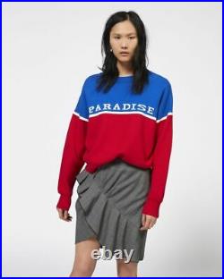 Isabel Marant Etoile Kepson Paradise Intarsia Colour Block Sweater 42