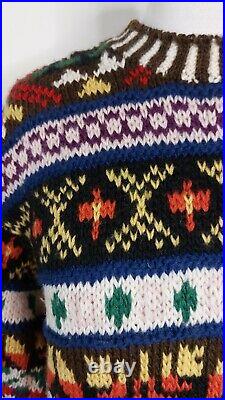 Issey Miyake Hai Sporting Gear Womens Wool Sweater Size M