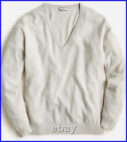 J. Crew Cashmere relaxed V-neck sweater Size M