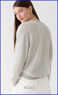 J. Crew Cashmere relaxed V-neck sweater Size M
