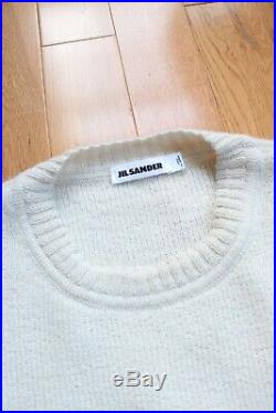 JIL SANDER FW18 Mens Oversized 100%Alpaca Sweater Jumper RRP$990 Made In Italy