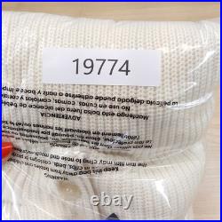 JOES Sweater Mens Medium Cream Pullover Polo Pocket Chunky Knit RUBEN $198