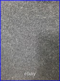 Jenni Kayne Oversized Cotton Pullover Sweater Charcoal Size M