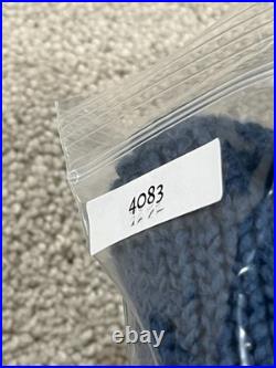 Jenni Kayne Sweater Womens Medium Blue Crew Neck Pullover Cotton Casual