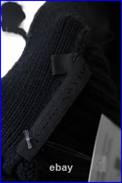 Jenni Kayne Women's Long Sleeves Open Front Cardigan Sweater Black Size S