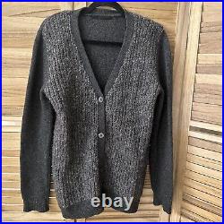 Jenni Kayne Wool Gray Cardigan Sweater Size Medium