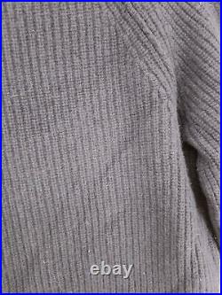 Jigsaw Women's Jumper M Blue 100% Wool High Neck Pullover