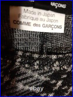 Junya Watanabe Comme Des Garcons Women's Gray Plaid Sweater Size M