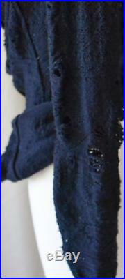 Junya Watanabe Comme des Garcons Black Wool Sweater Size Medium