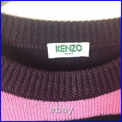 Kenzo Jumper / Sweater Tagged as'Prototype' Chest 40 Long Sleeve Knit Rare