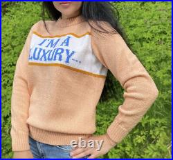 Knit Sweater Lady Diana Sweater I am LUXURY Few can Afford