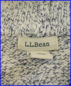 L. L. Bean Sweaters WhitexNavy M 2200523688046