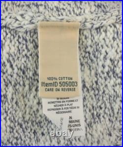 L. L. Bean Sweaters WhitexNavy M 2200523688046