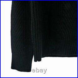 LAD BY DEMYLEE KNIT SWEATER WOOL M BLACK Used f7bb18262b9b20b328644ee35d14b4de