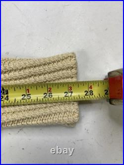 LL Bean Signature Cotton Fisherman Sweater Short Cardigan Womens Medium Petite