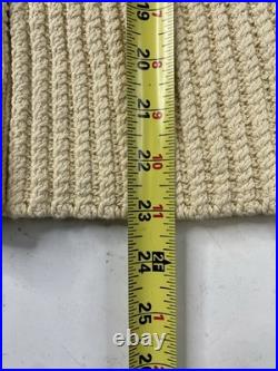 LL Bean Signature Cotton Fisherman Sweater Short Cardigan Womens Medium Petite