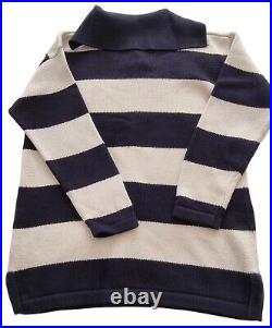 Lauren By Ralph Lauren Striped, Nautical Jumper 100% Cotton Classic Size M