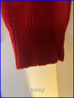 Lauren Ralph Lauren Women's 100% Lambs wool Size M Sweater Red