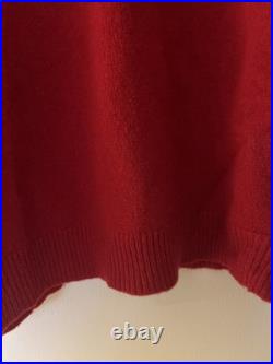 Lauren Ralph Lauren Women's 100% Lambs wool Size M Sweater Red Lauren Ralph Lauren Women's 100% Lambs wool Size M Sweater Red