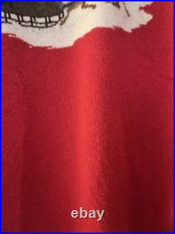 Lauren Ralph Lauren Women's 100% Lambs wool Size M Sweater Red